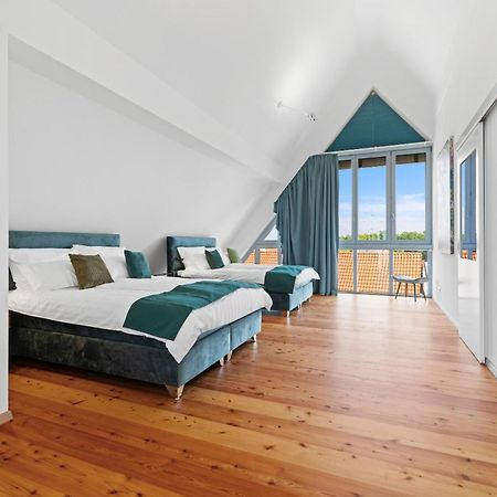 Helloflats - Luxus-Penthouse - Balkon - Parking - Zentrum - Therme - Naehe Flughafen Muc ايردينغ المظهر الخارجي الصورة