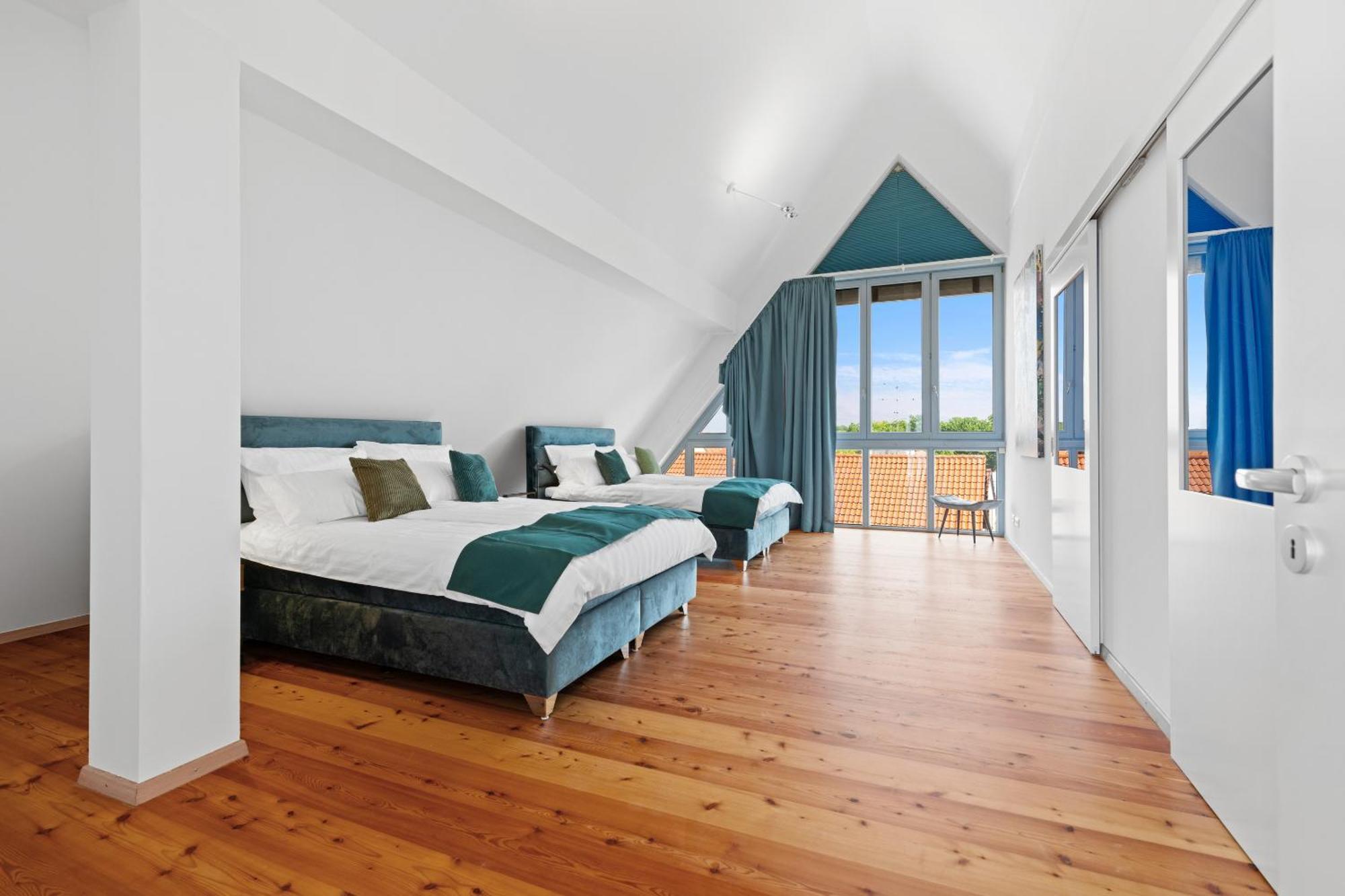 Helloflats - Luxus-Penthouse - Balkon - Parking - Zentrum - Therme - Naehe Flughafen Muc ايردينغ المظهر الخارجي الصورة