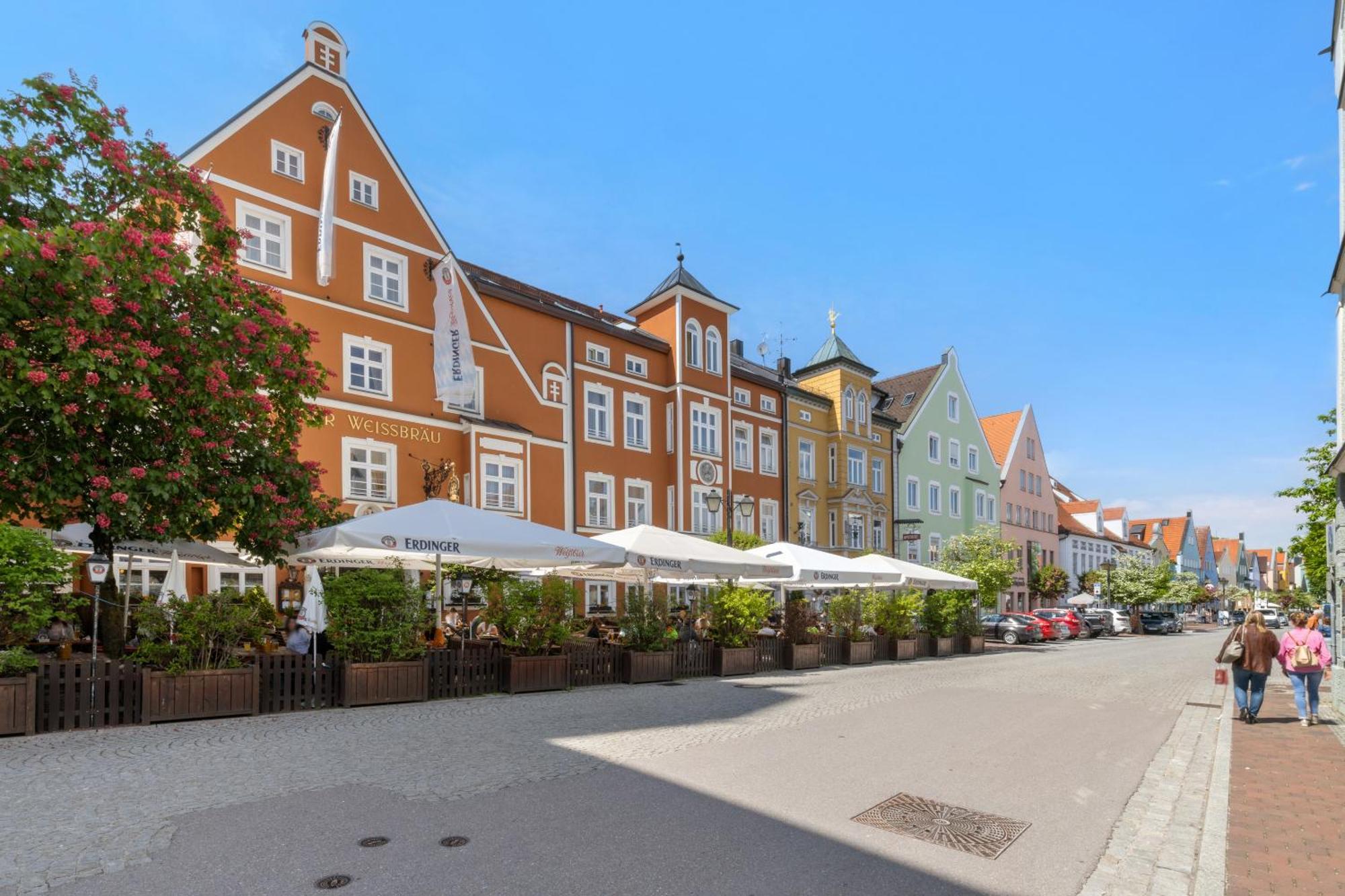 Helloflats - Luxus-Penthouse - Balkon - Parking - Zentrum - Therme - Naehe Flughafen Muc ايردينغ المظهر الخارجي الصورة